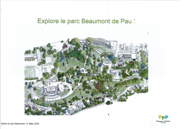 Francas-Le grand jeu du parc Beaumont avec Pau, ville d'art et d'histoire